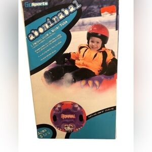 GoSports 2007 Abominable 1 Person Snow or Water Tube With Handles 39” Deflated